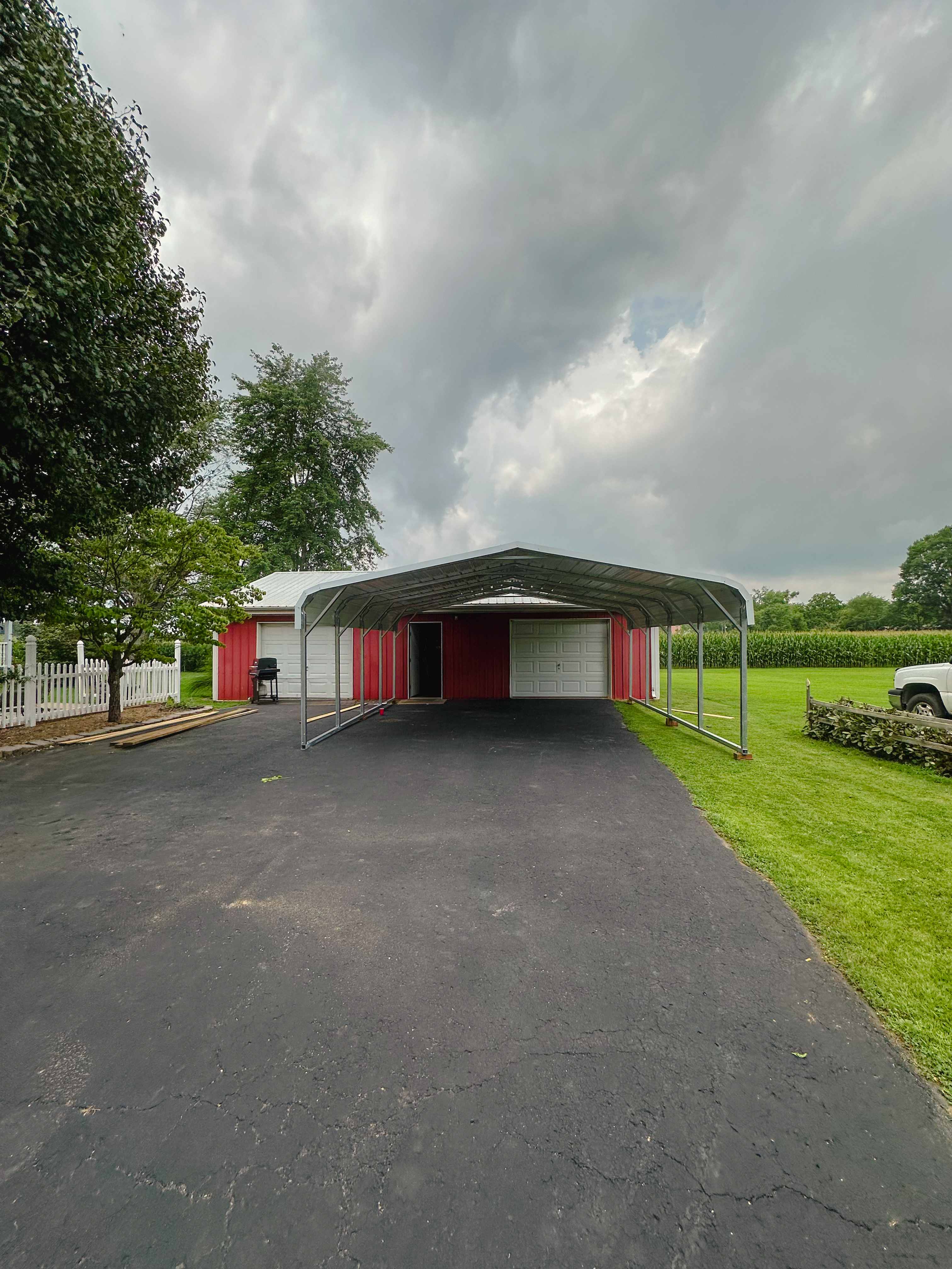 Premium Steel Carport Design 3